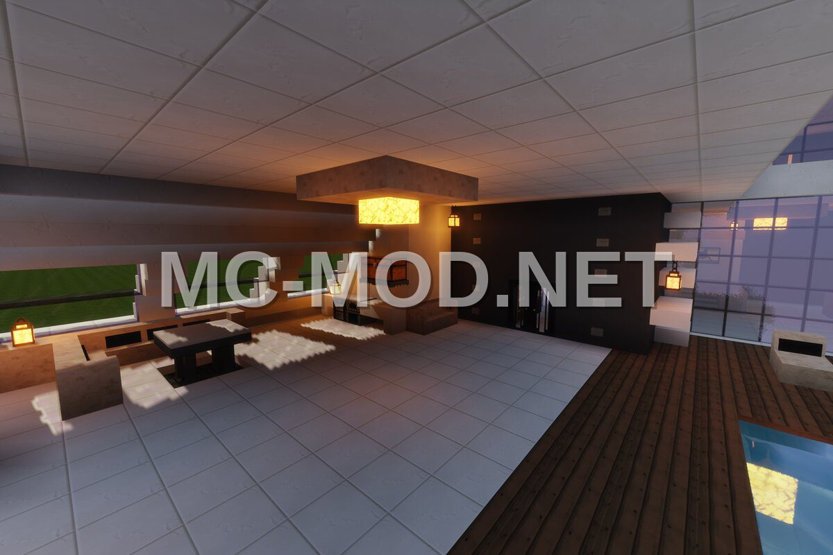 Modern Home With Pool