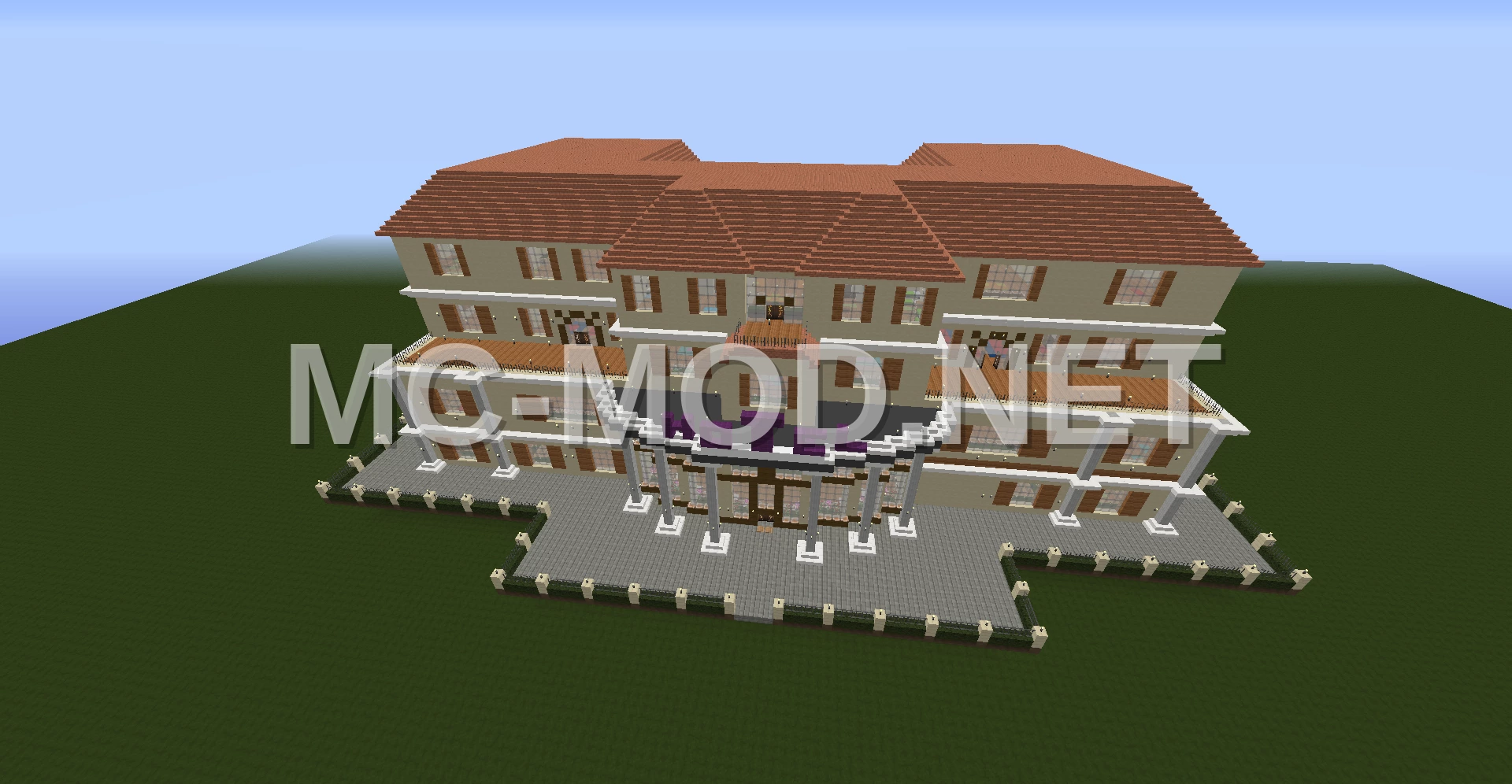 Large Modern Hotel – Jungle Planks