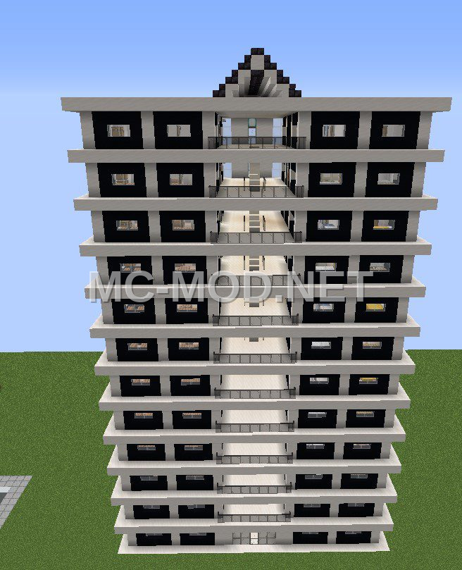 Modern Hotel Residential Apartments