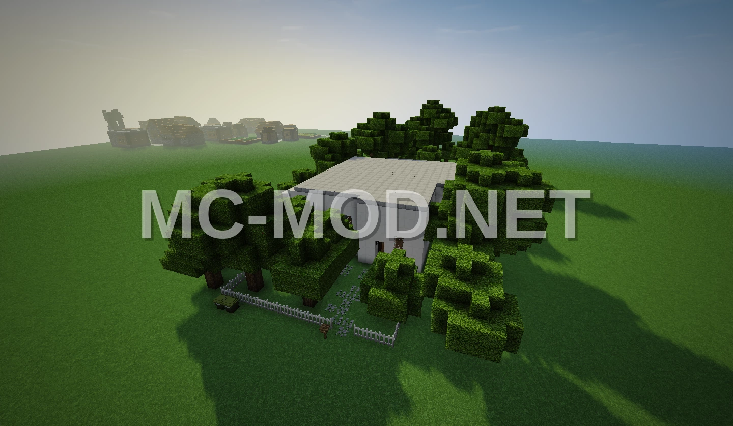 Modern Oak Leaves Starter House