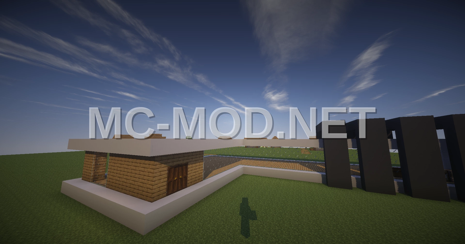 Modern Dirt And Concrete House