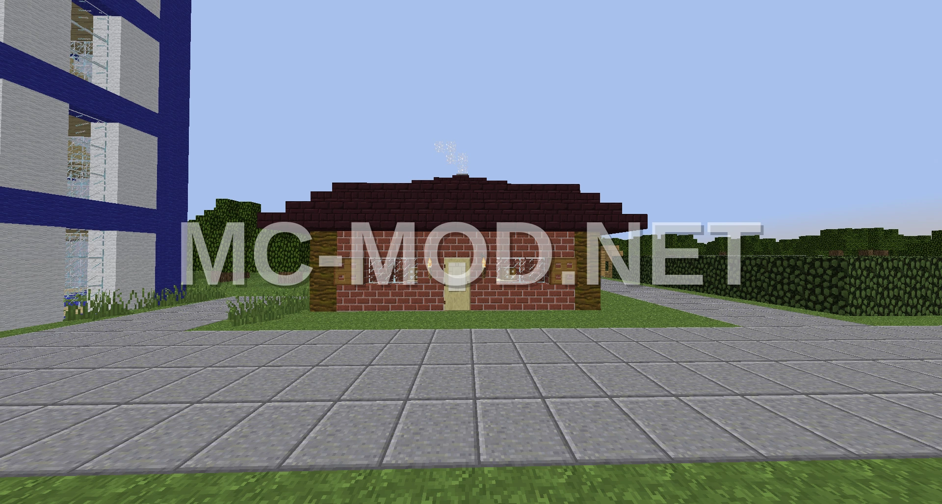 Small Modern Brick House