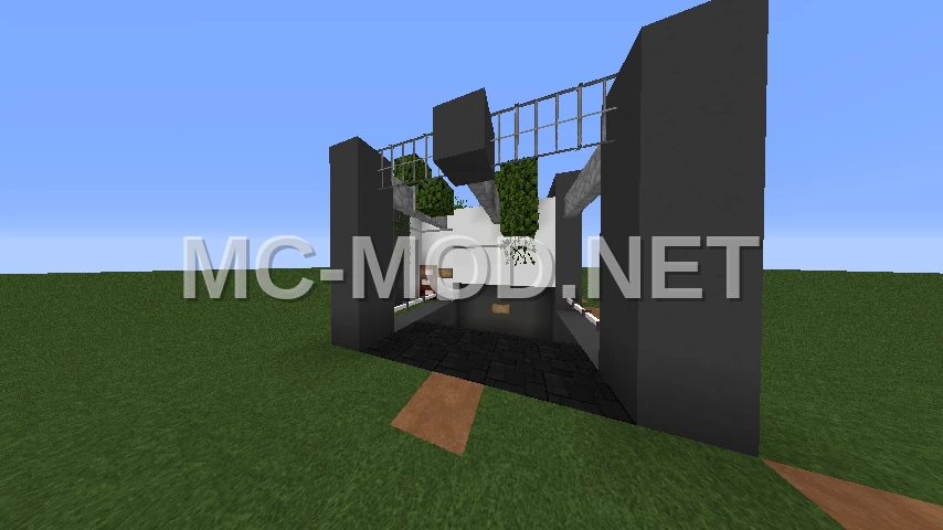 Modern Snow Block House