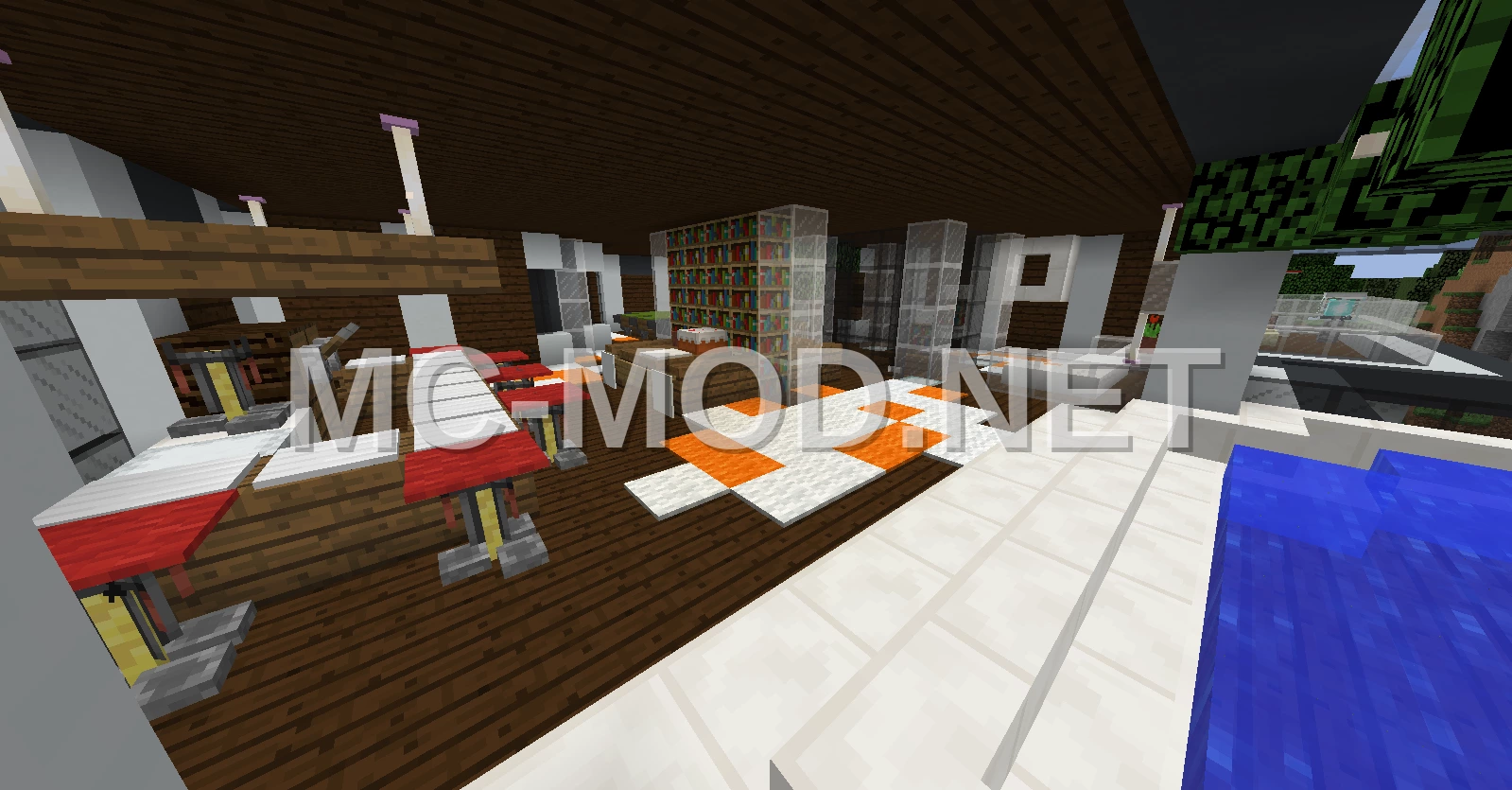 Modern House With Furnishings