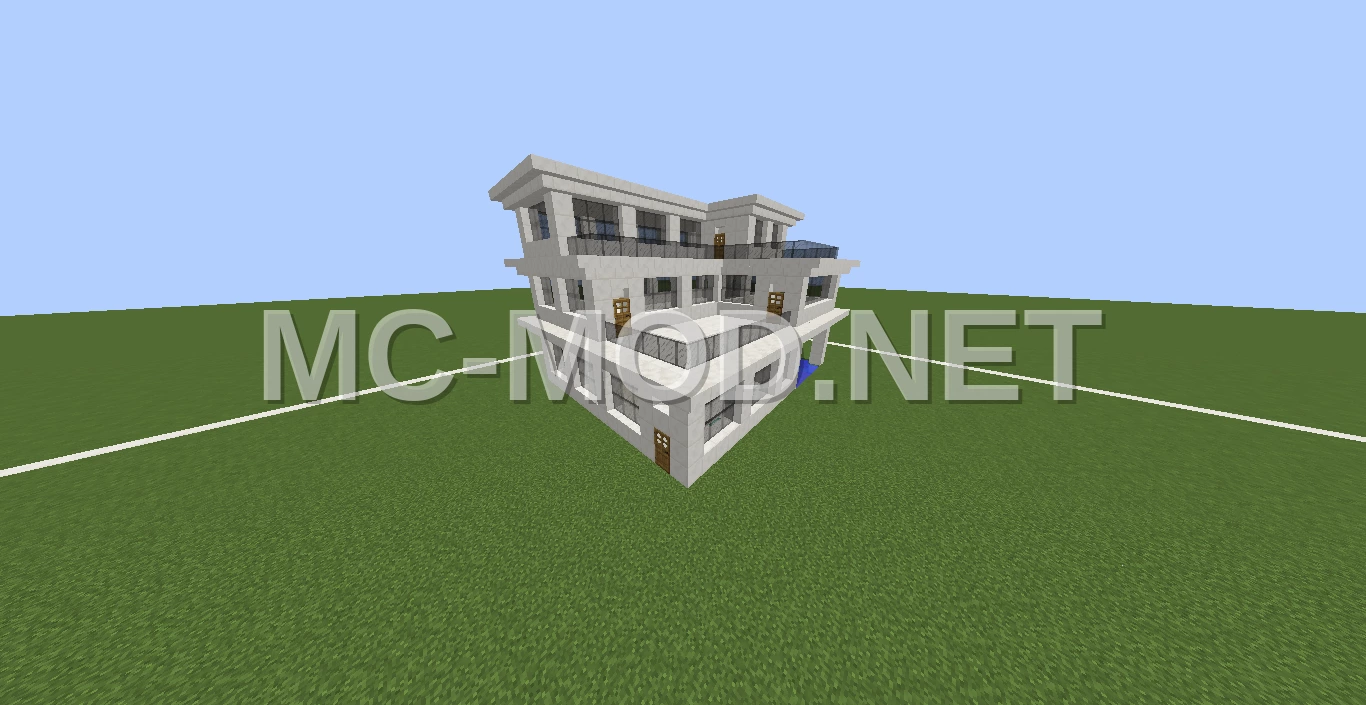 Modern Quartz House With Pool