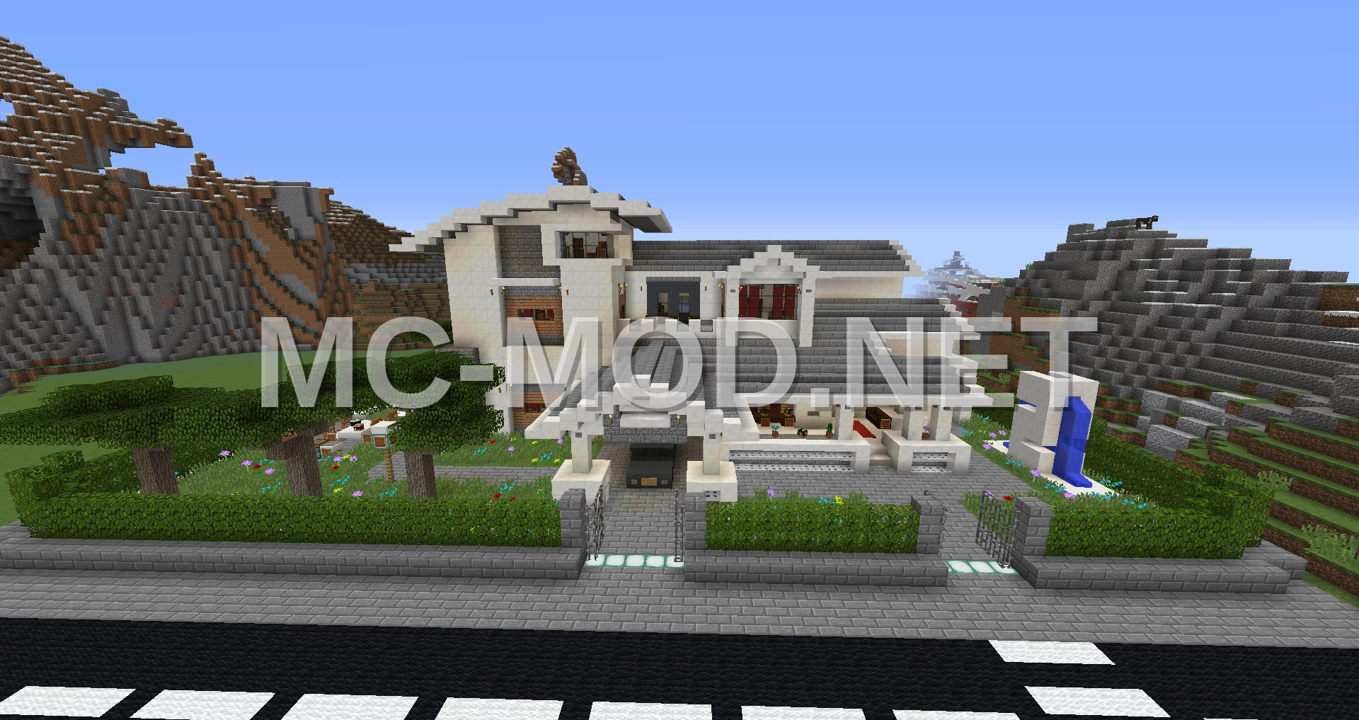 Modern Large House Schematic