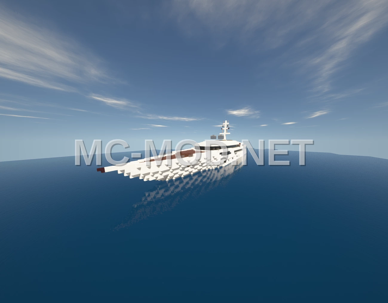 Modern Luxury Yacht