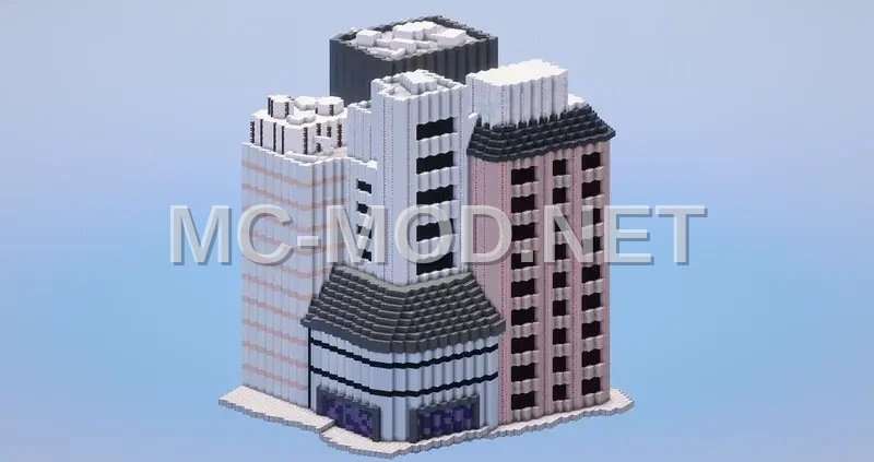 Modern Minecraft Complex Structure