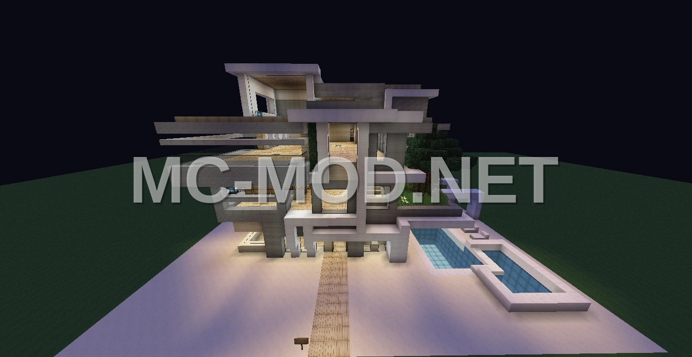 Modern Multi-Story House With Elevator