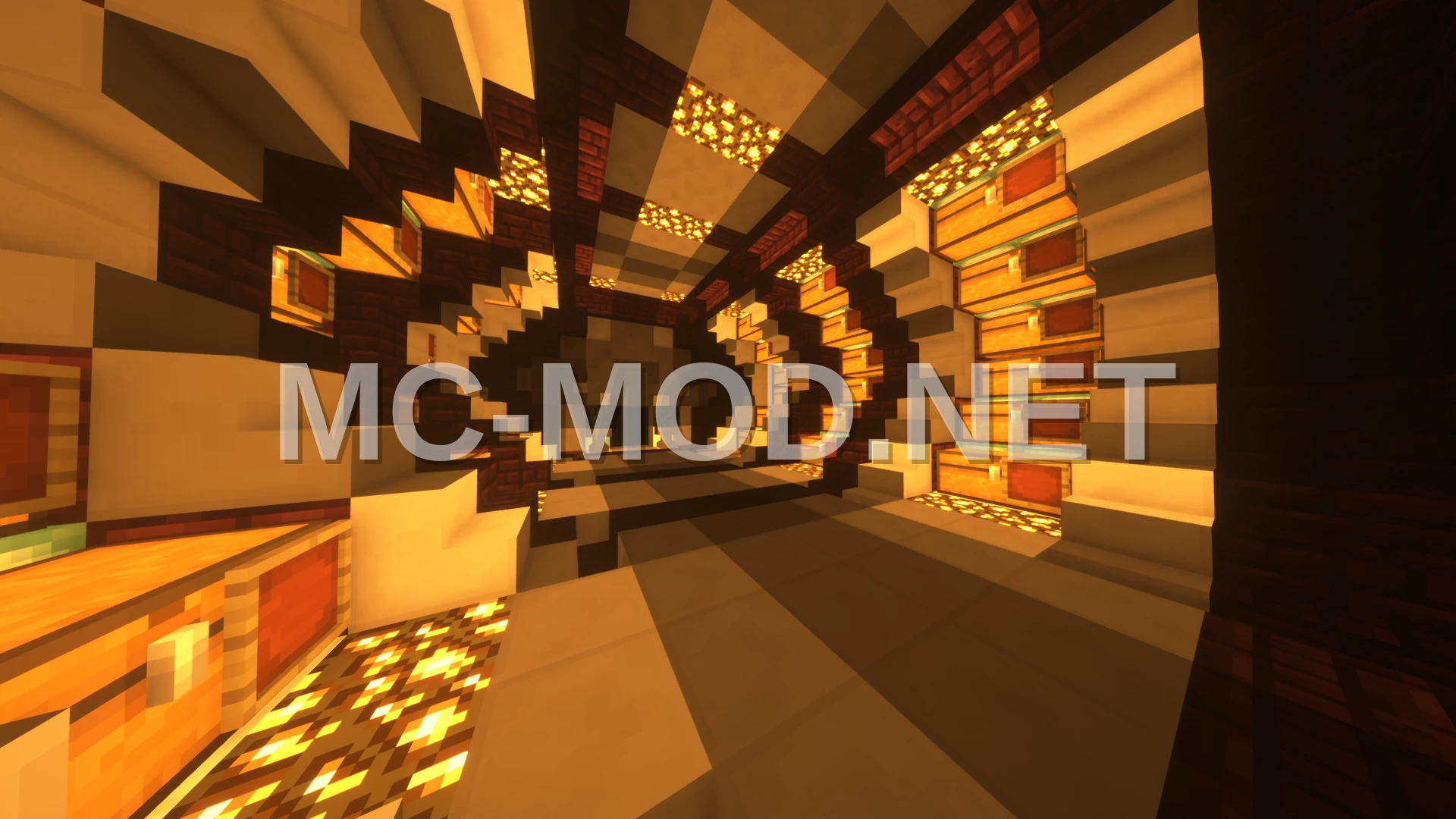 Modern Nether Brick Storage Room
