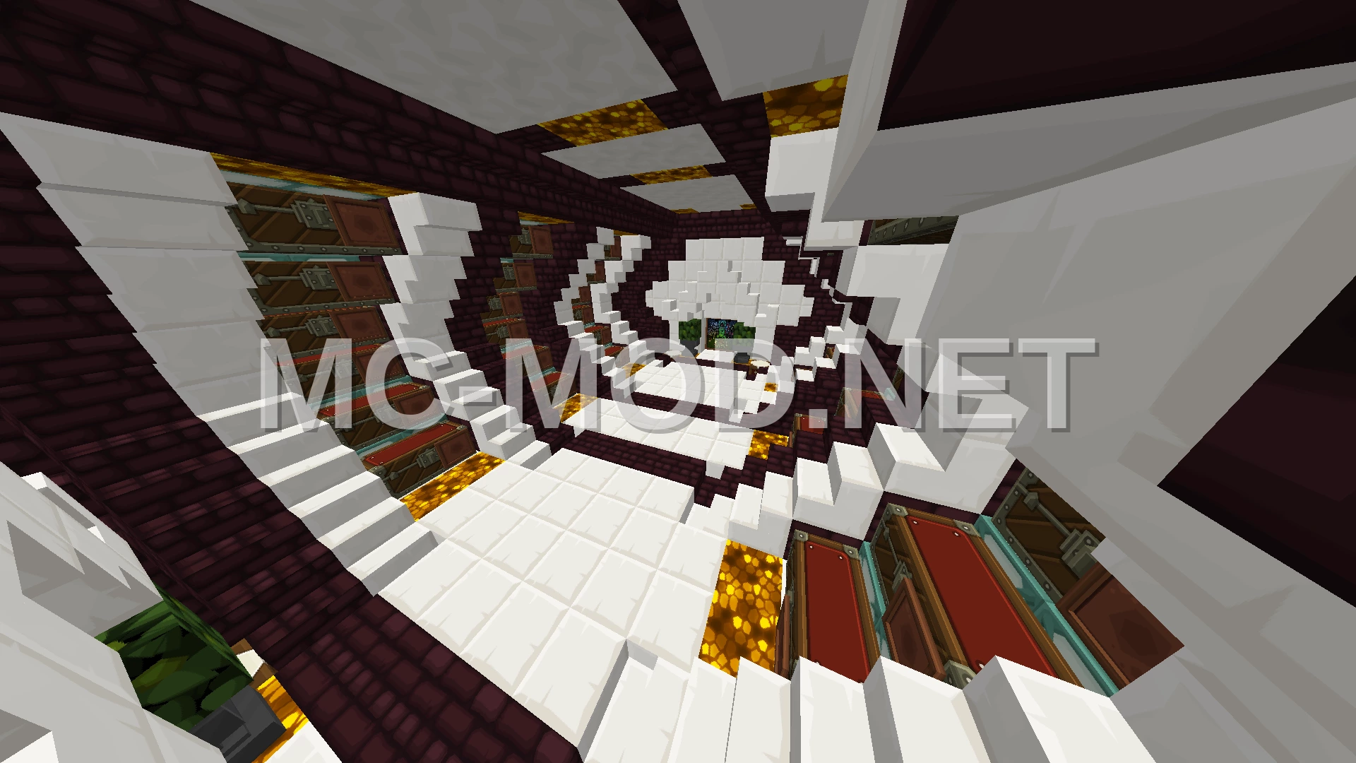 Modern Nether Brick Storage Room