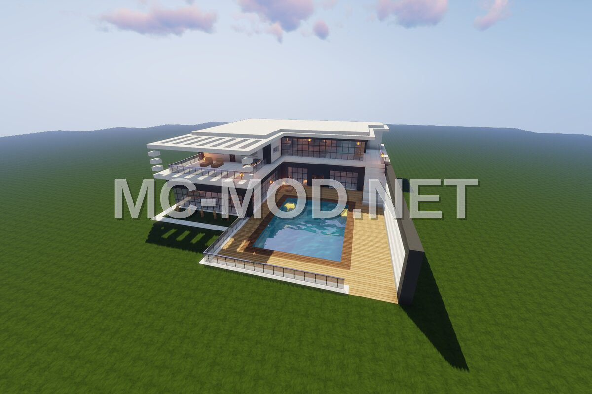 Modern Quartz Home With Pool