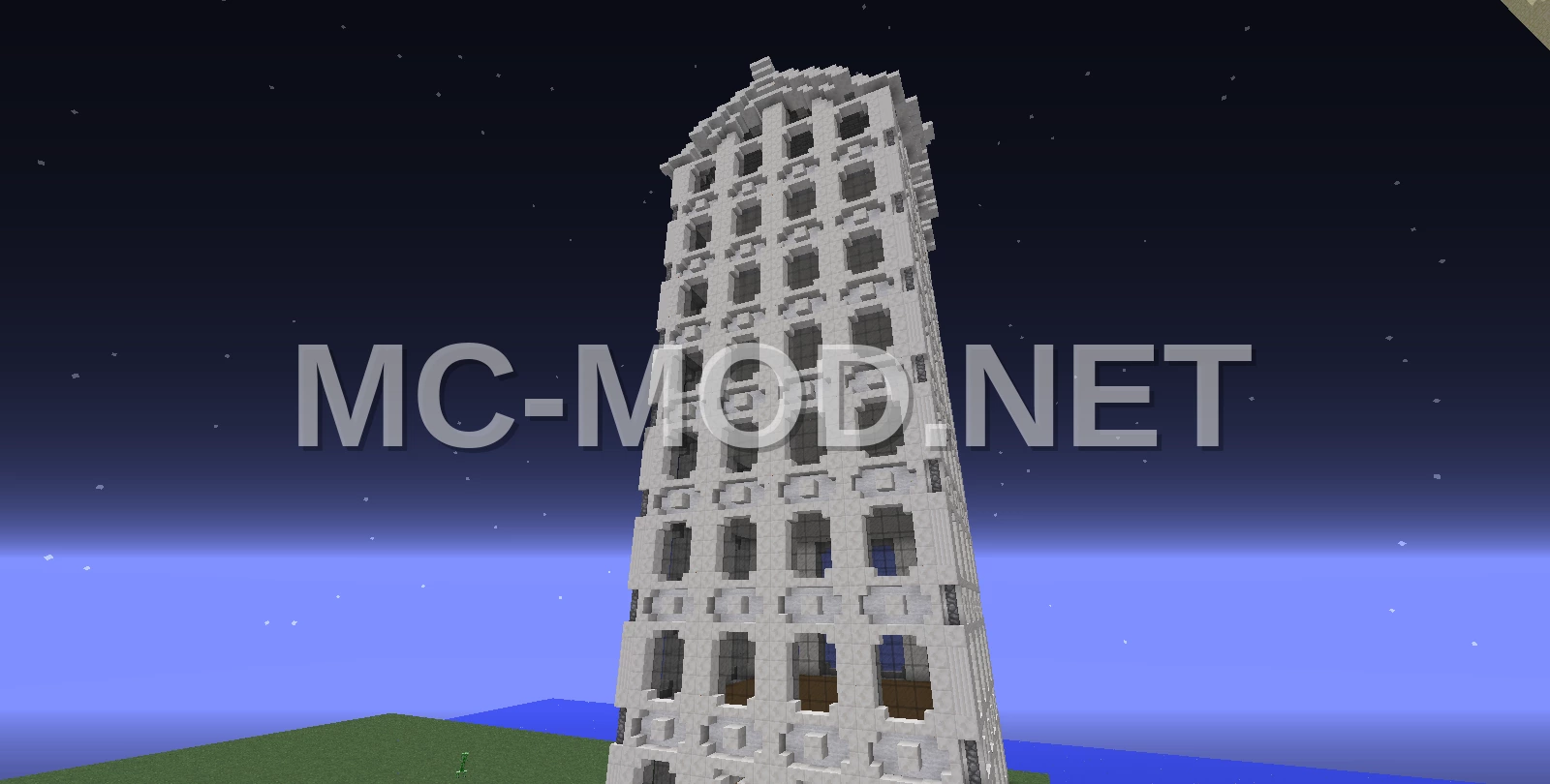 Modern Quartz Skyscraper Tower