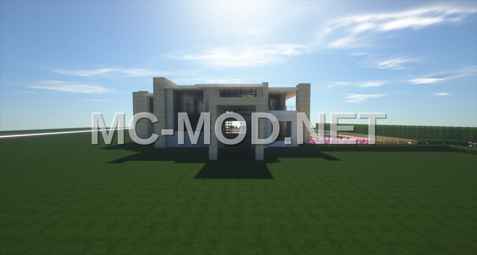 Modern Quartz Residence With Pools