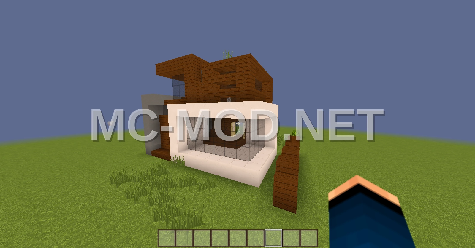 Dark Oak Modern House