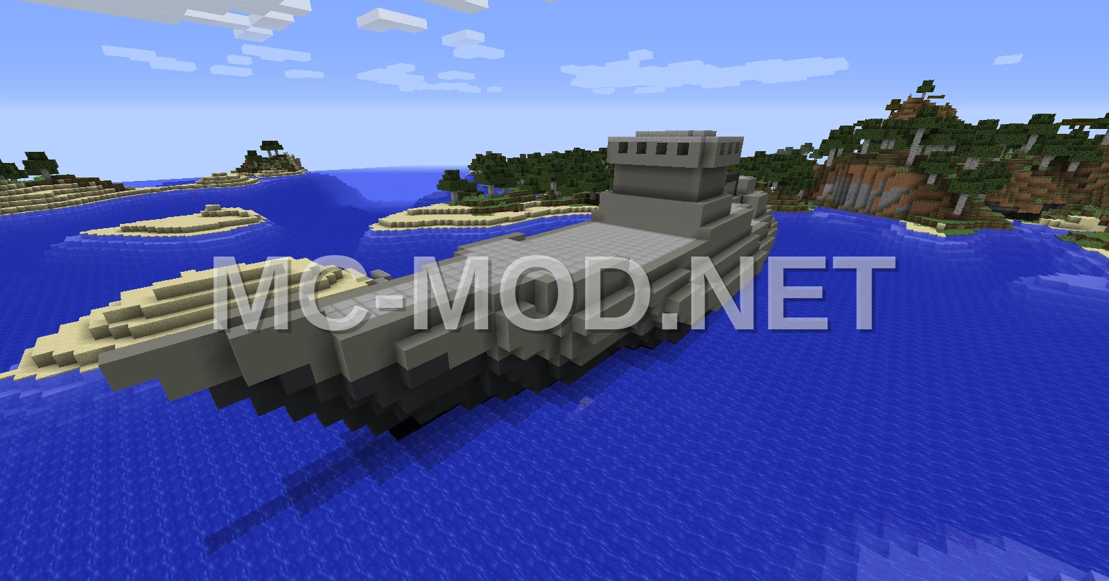Modern Rocket Frigate Prototype