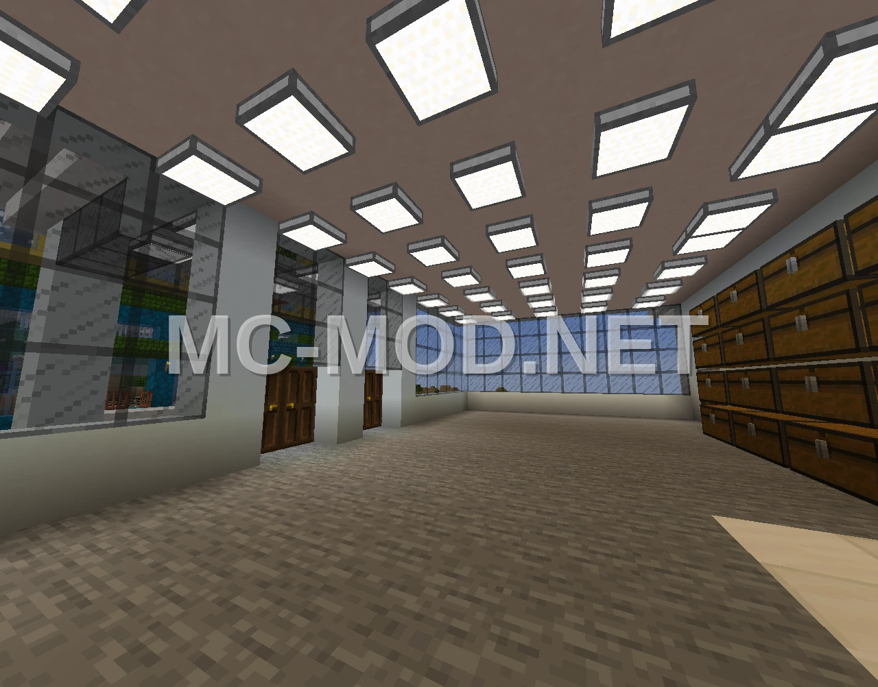 Modern Shopping Mall