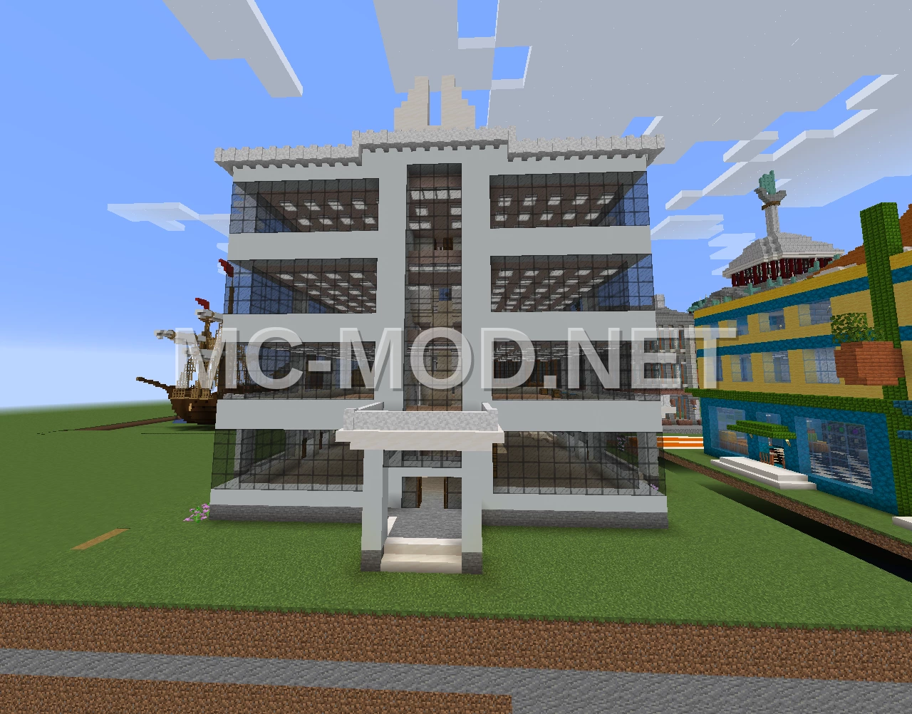 Modern Shopping Mall