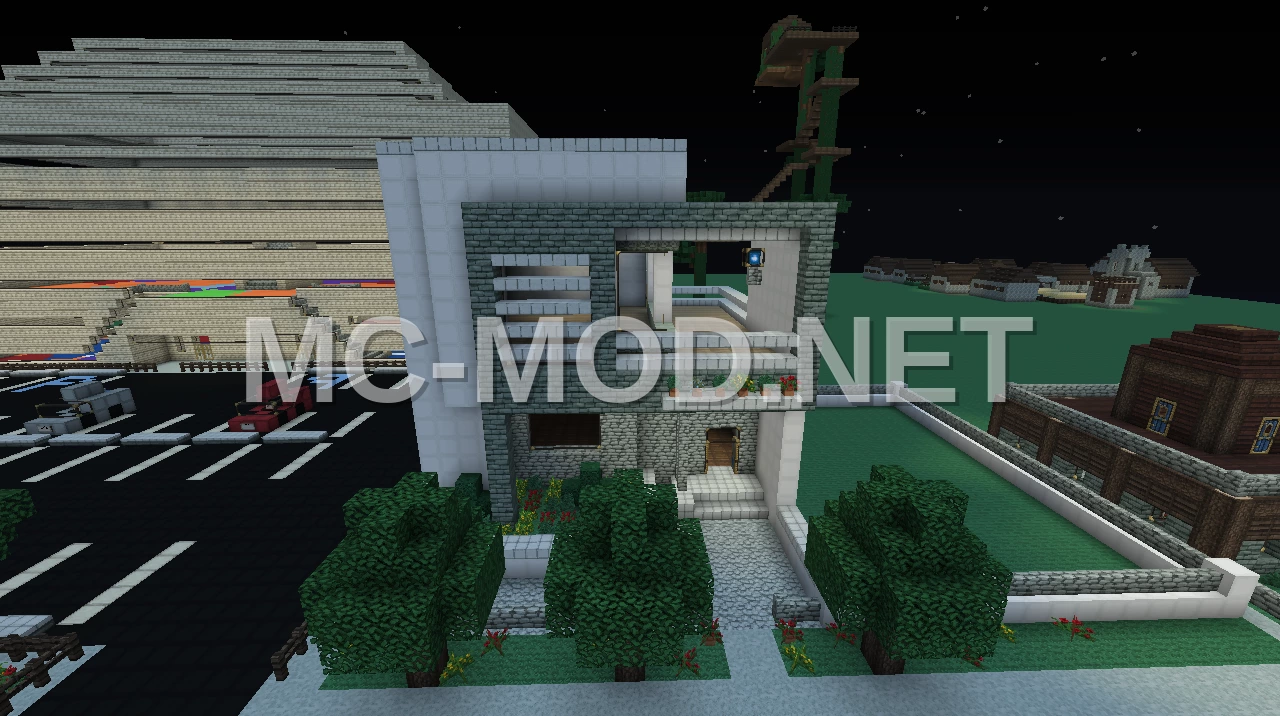 Modern Small House with Decor