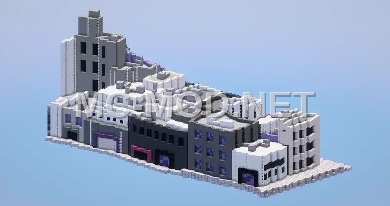 Modern Urban Minecraft Houses