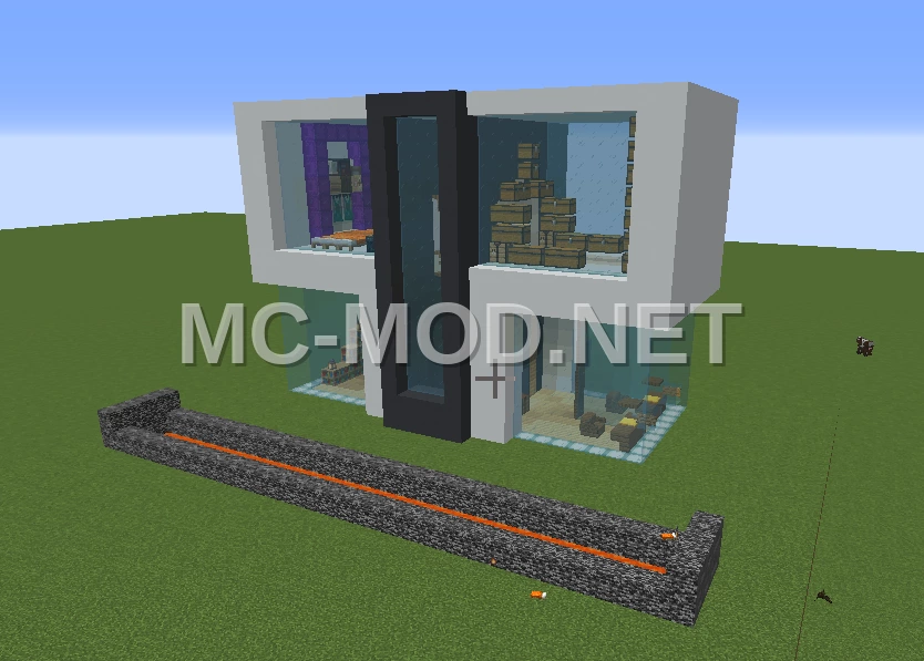Modern War Base With Secret Entrance