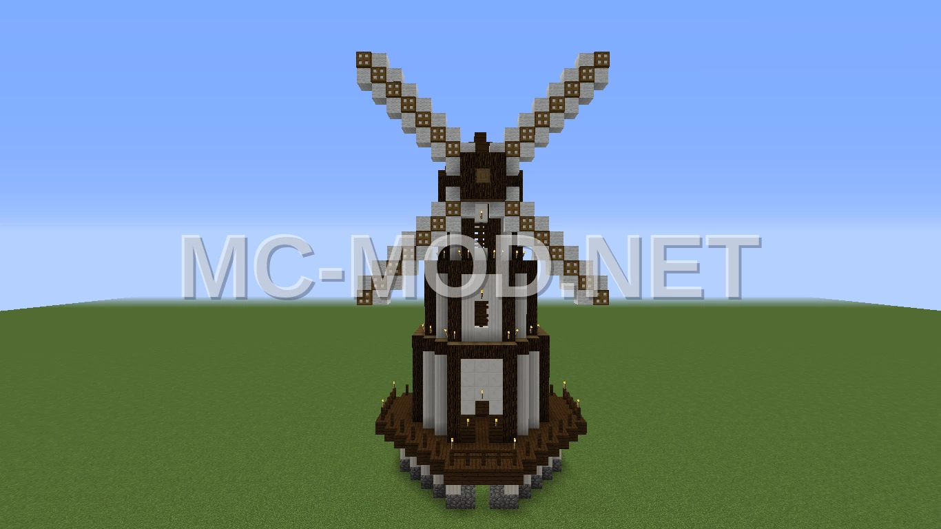 Modern Water Mill Structure