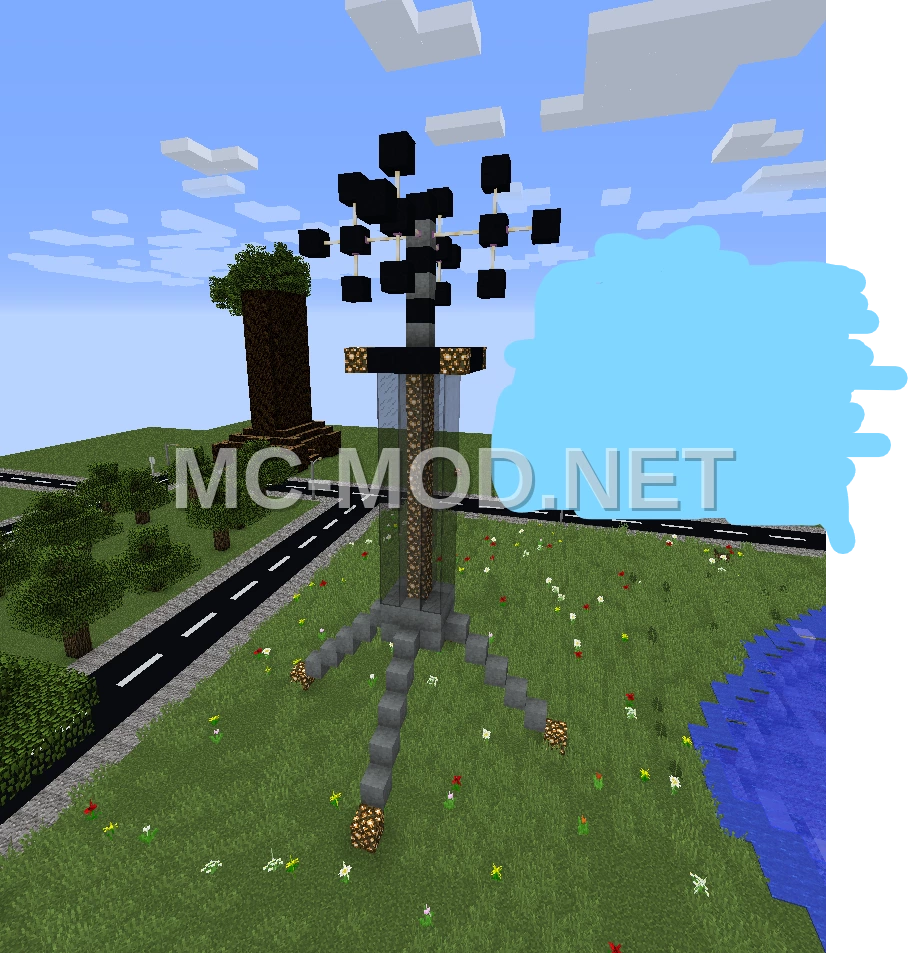Modern Wi-Fi Station Tower