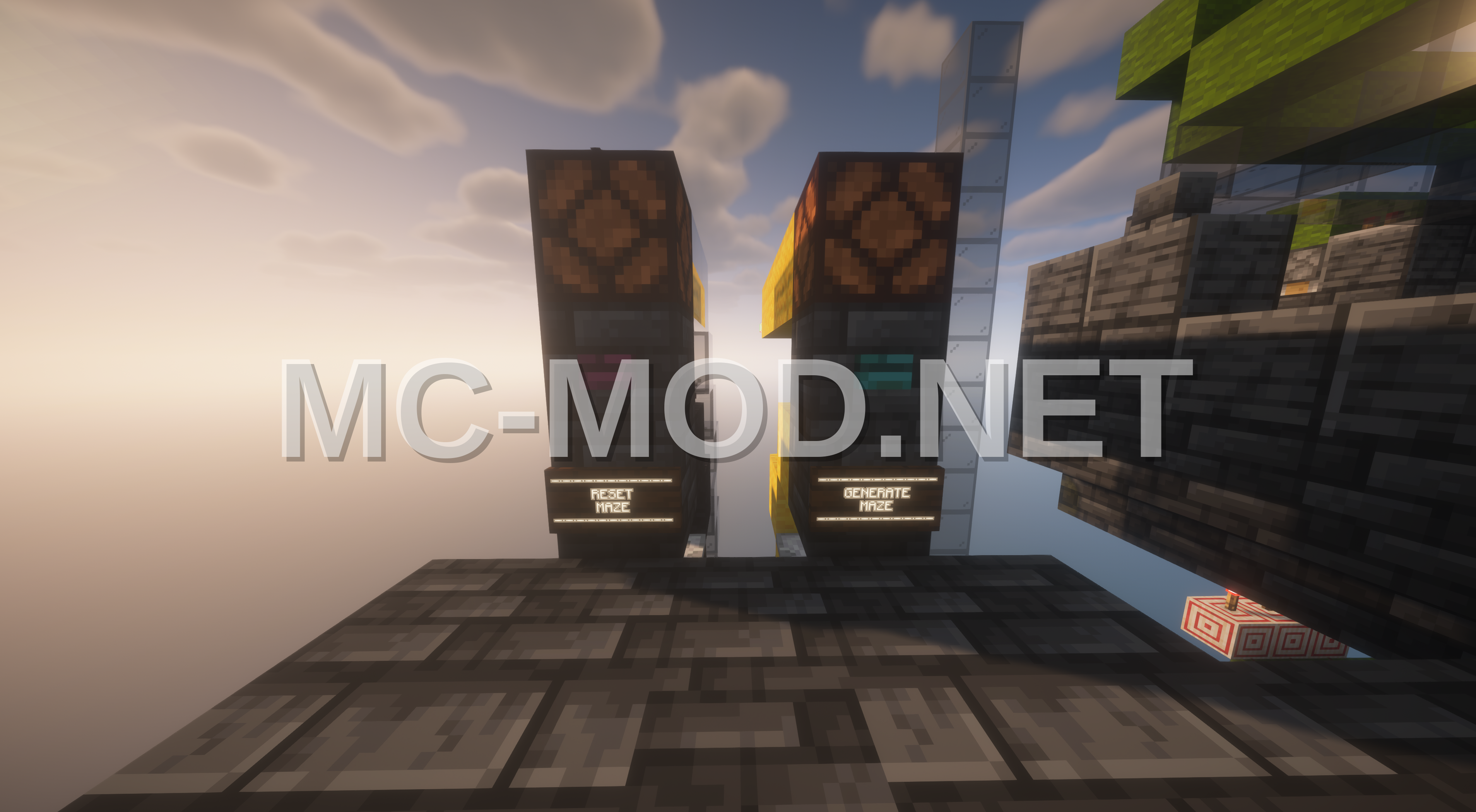 Modular Redstone Maze Minigame