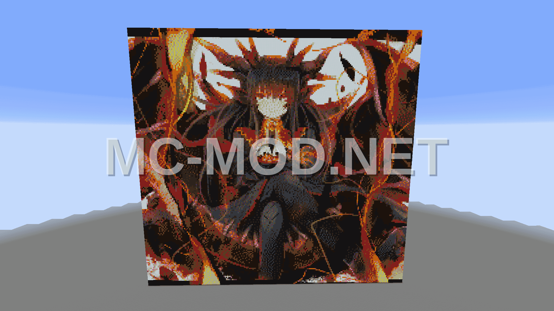 Monster Girl Red Fatalis Statue