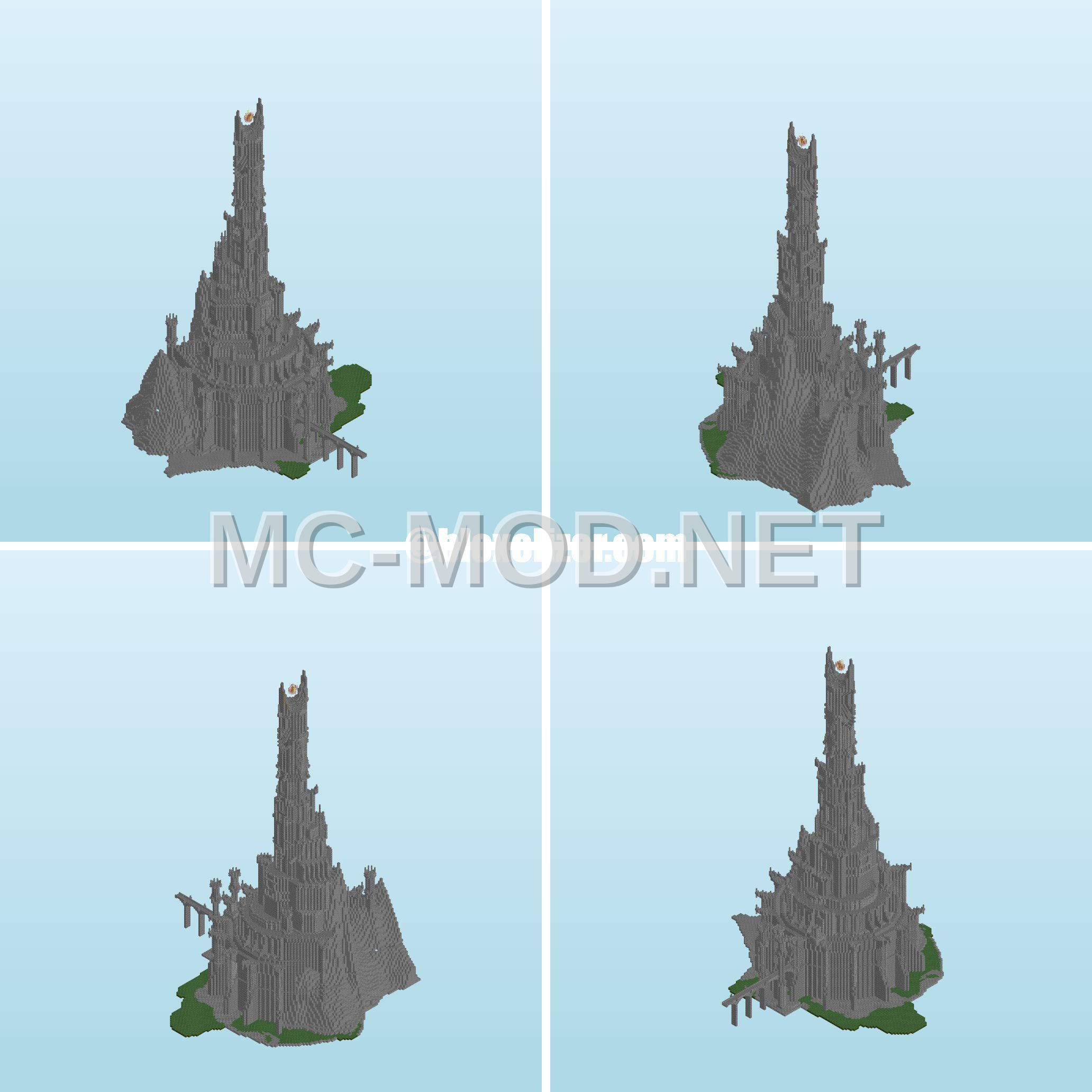 Mordor Tower Structure
