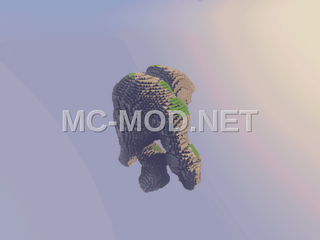 Mossy Stone Golem Statue