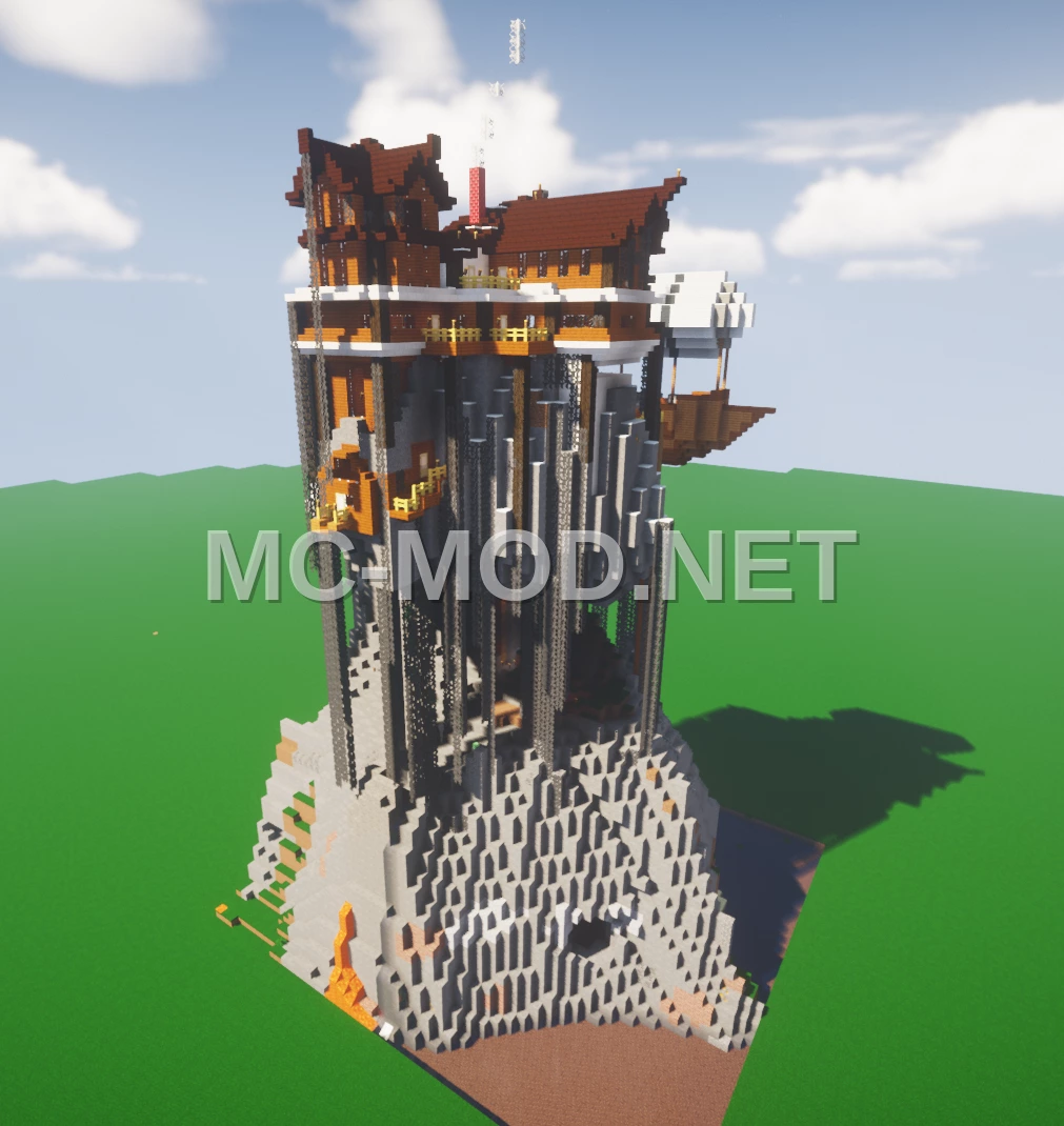 Mountain Mansion Build