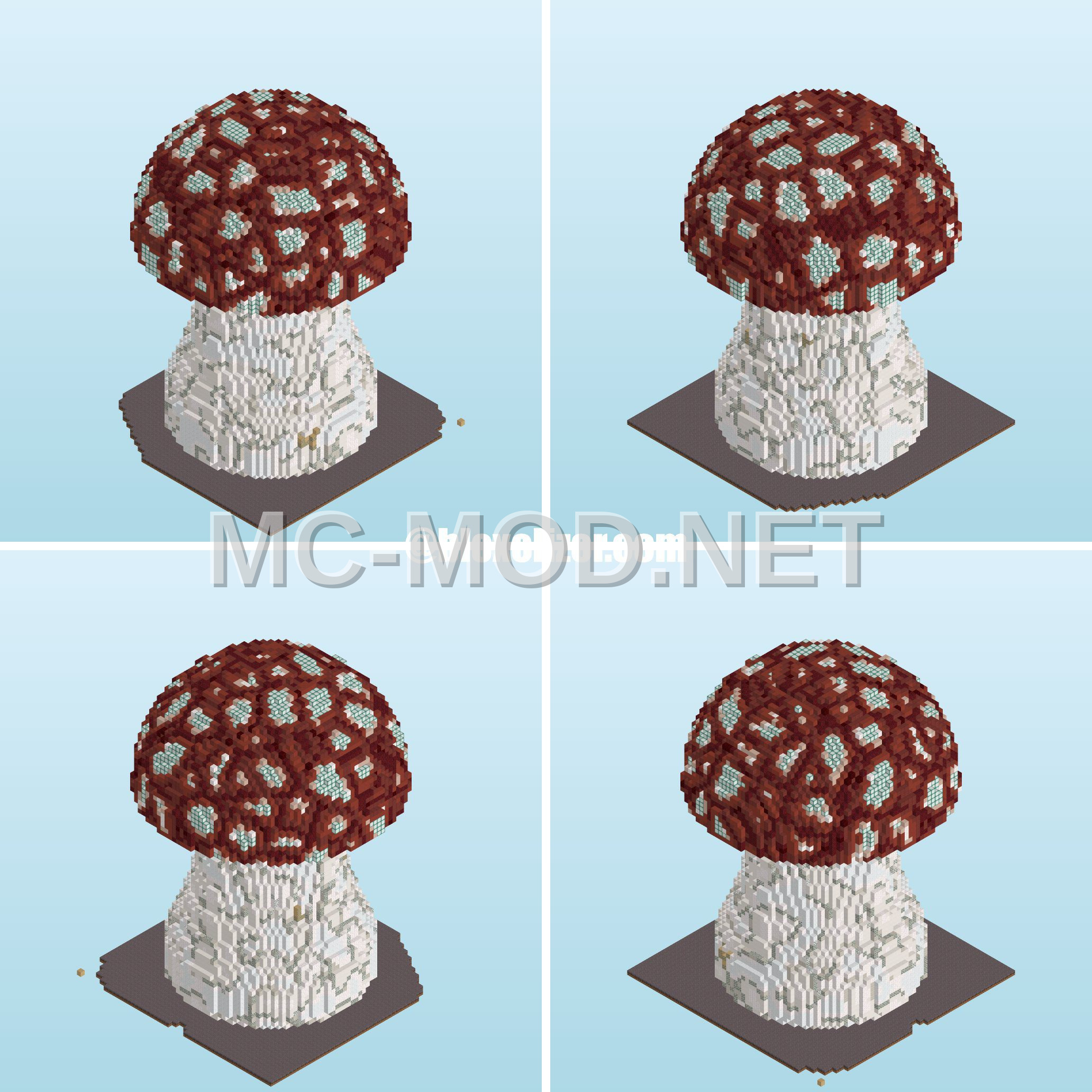 Mushroom House Base