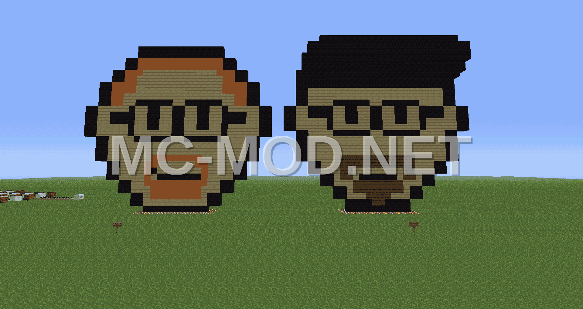 Mythbusters Adam Savage and Jamie Hyneman Pixel Art