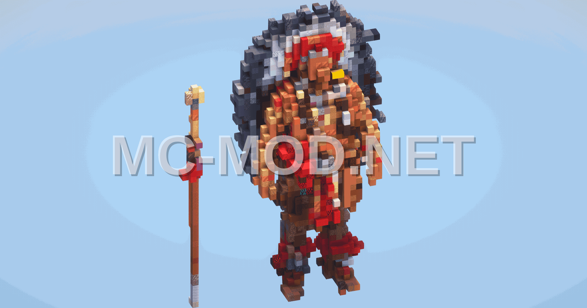 Native American Statue Build