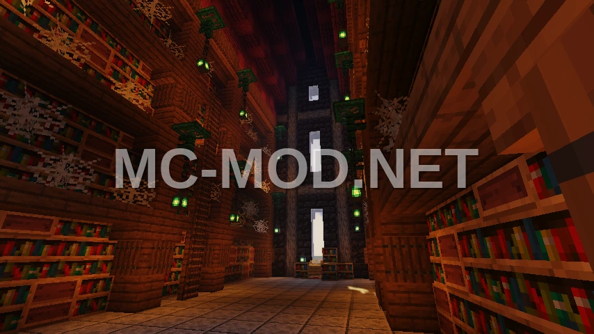 Nether Fantasy Library Structure