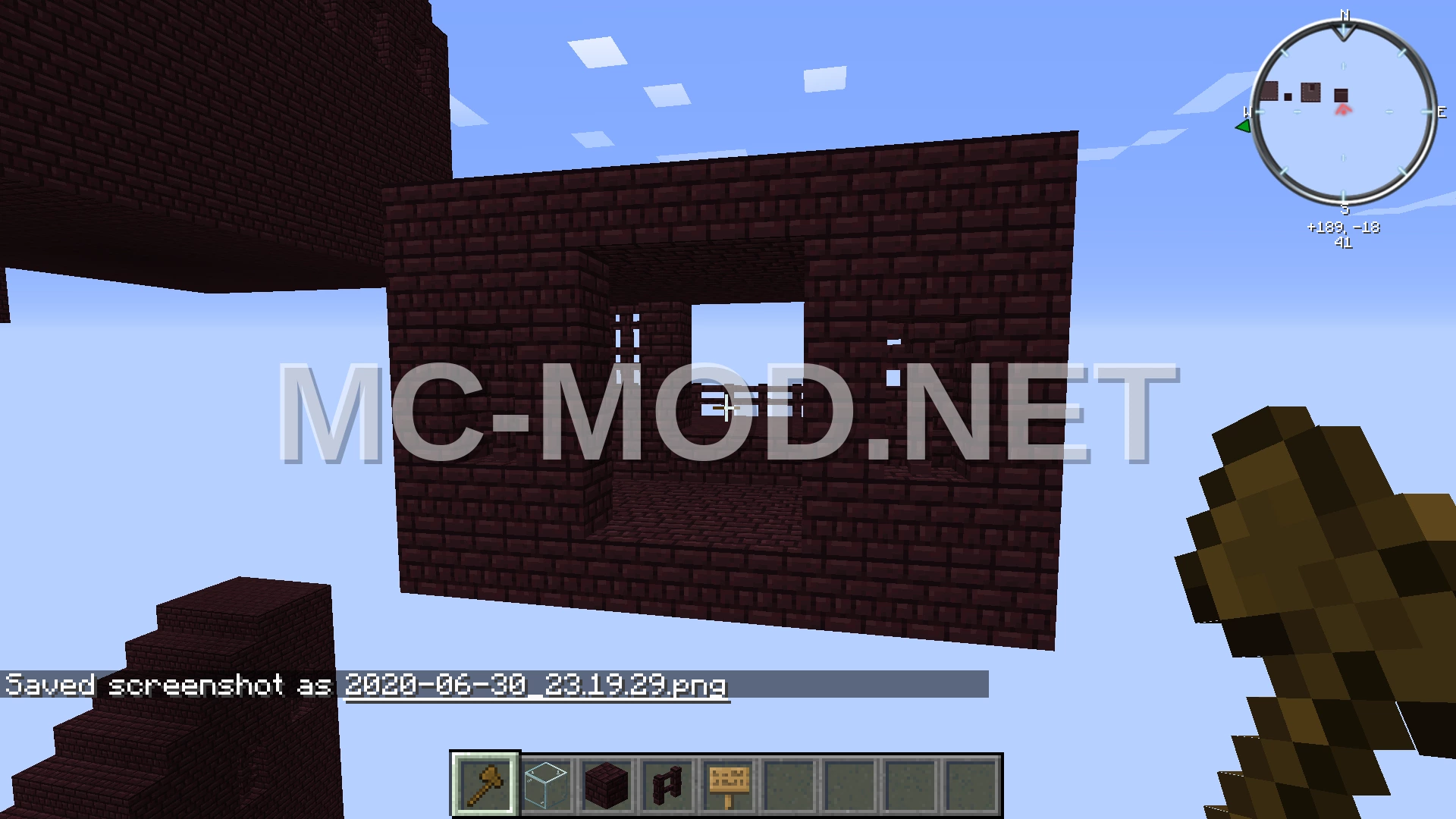 Nether Fortress Balcony Structure