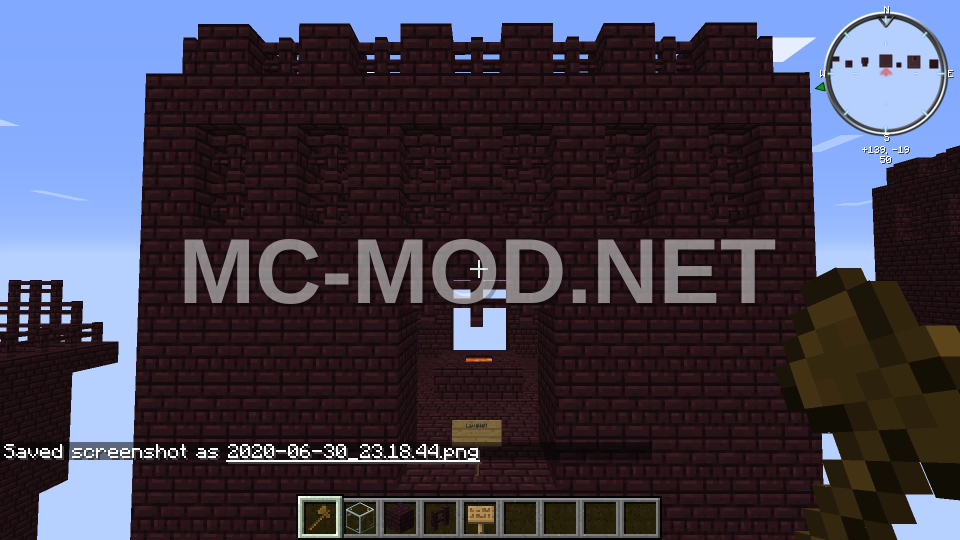 Nether Fortress Lava Well Room Structure
