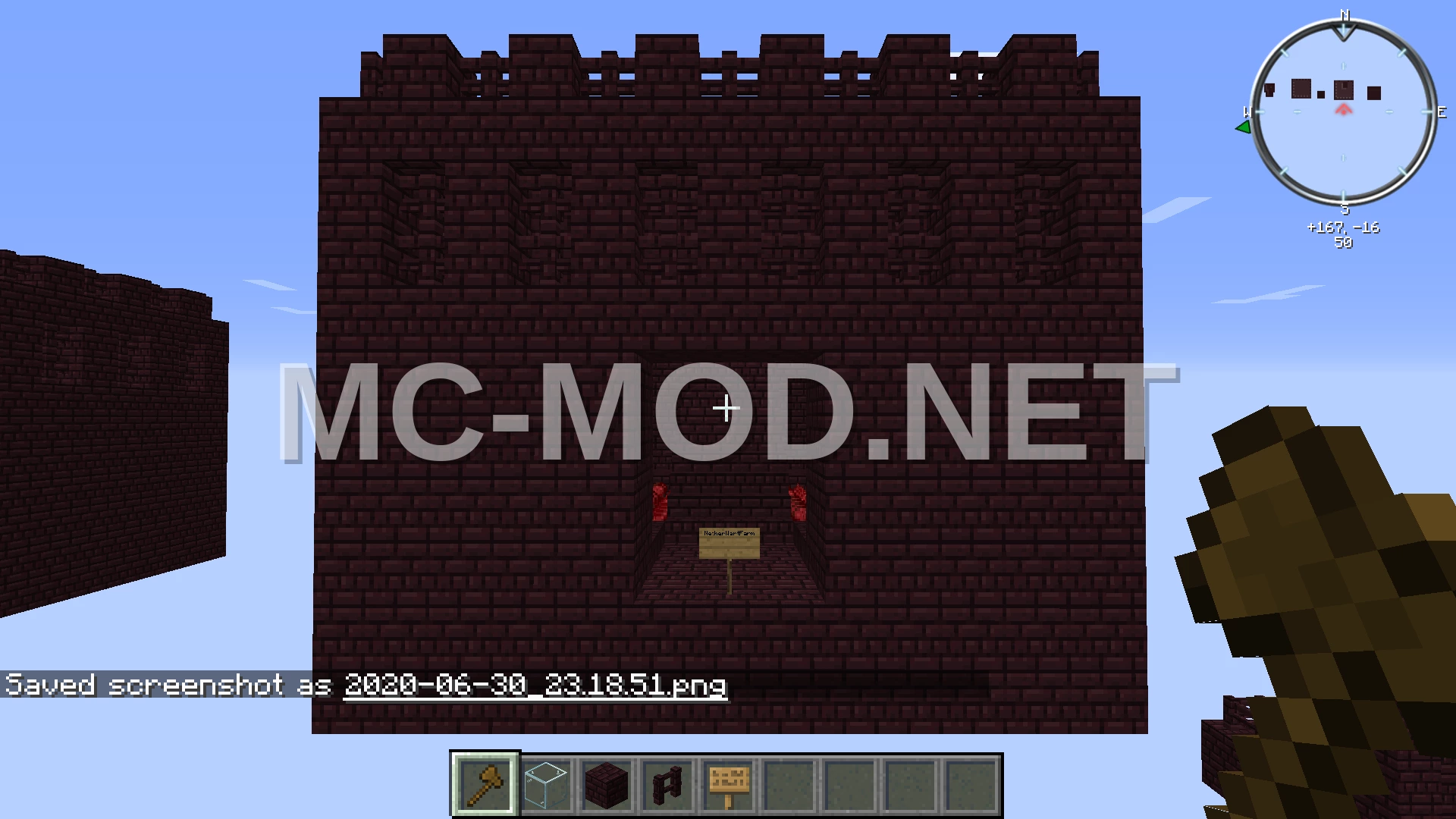 Nether Fortress Nether Wart Farm Structure