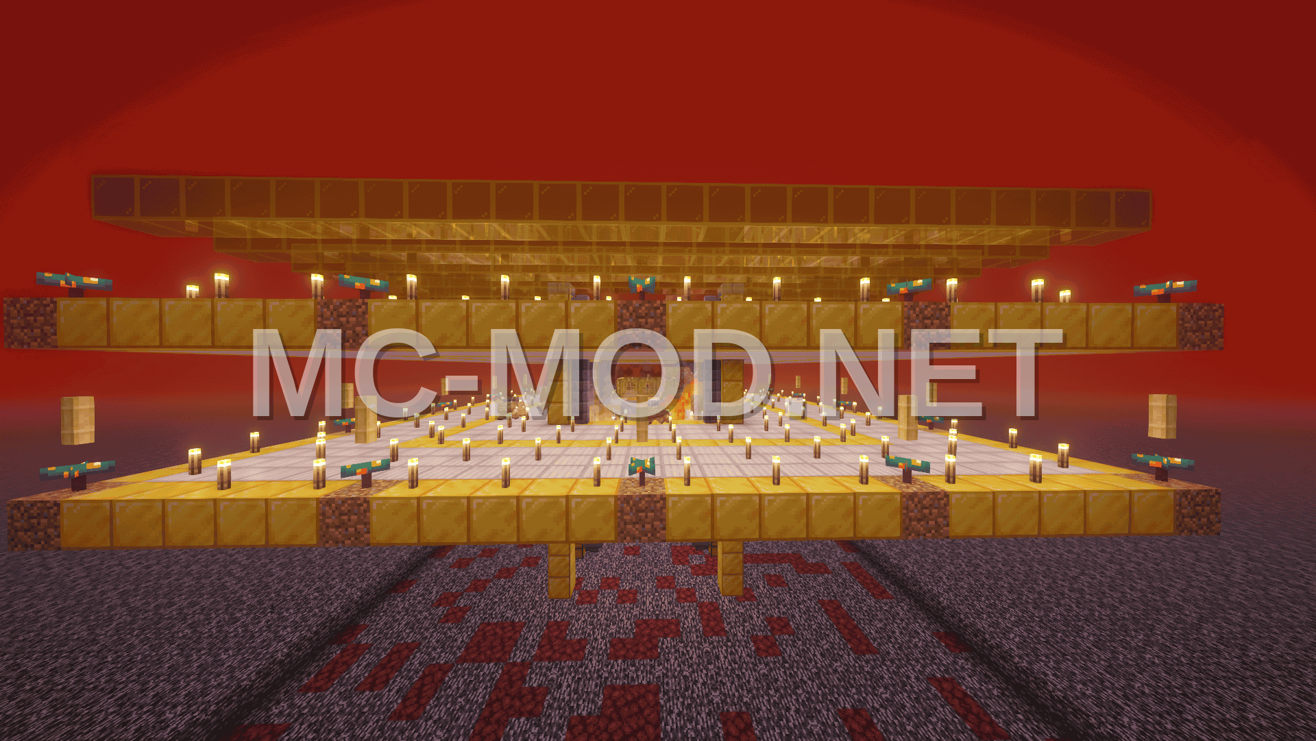 Nether Hoglin Farm For Pork And Leather
