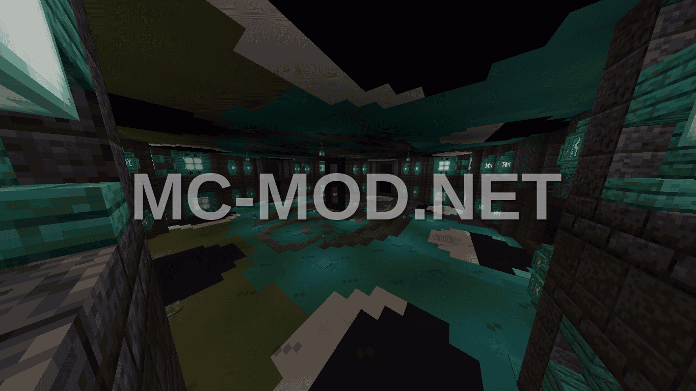 Nether Hub With Dragon And Moon Theme