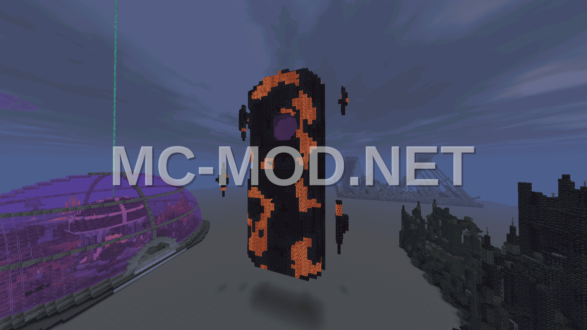 Nether Monolith Floating Structure