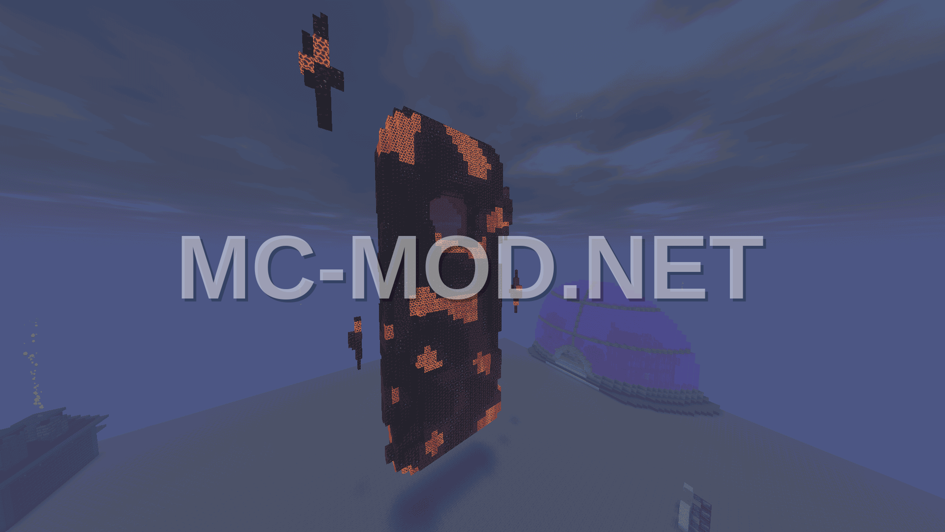 Nether Monolith Floating Structure