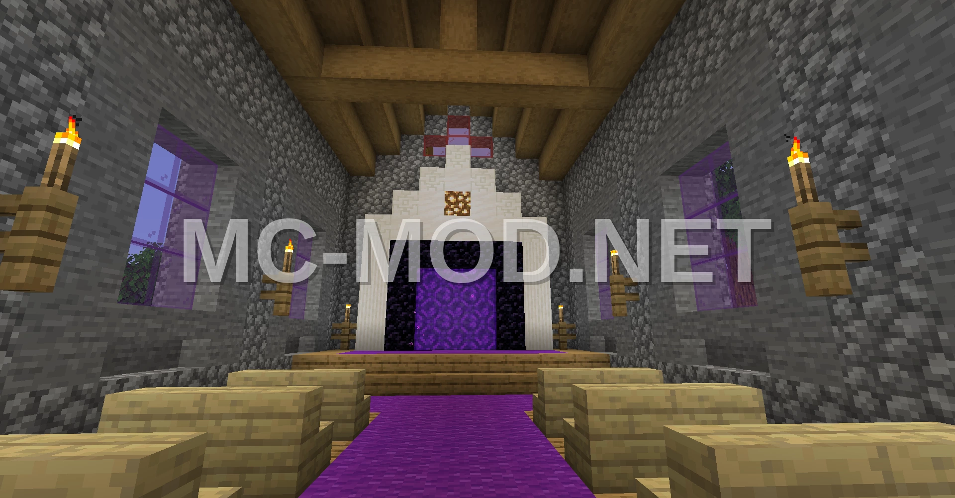 Nether Portal Church Structure