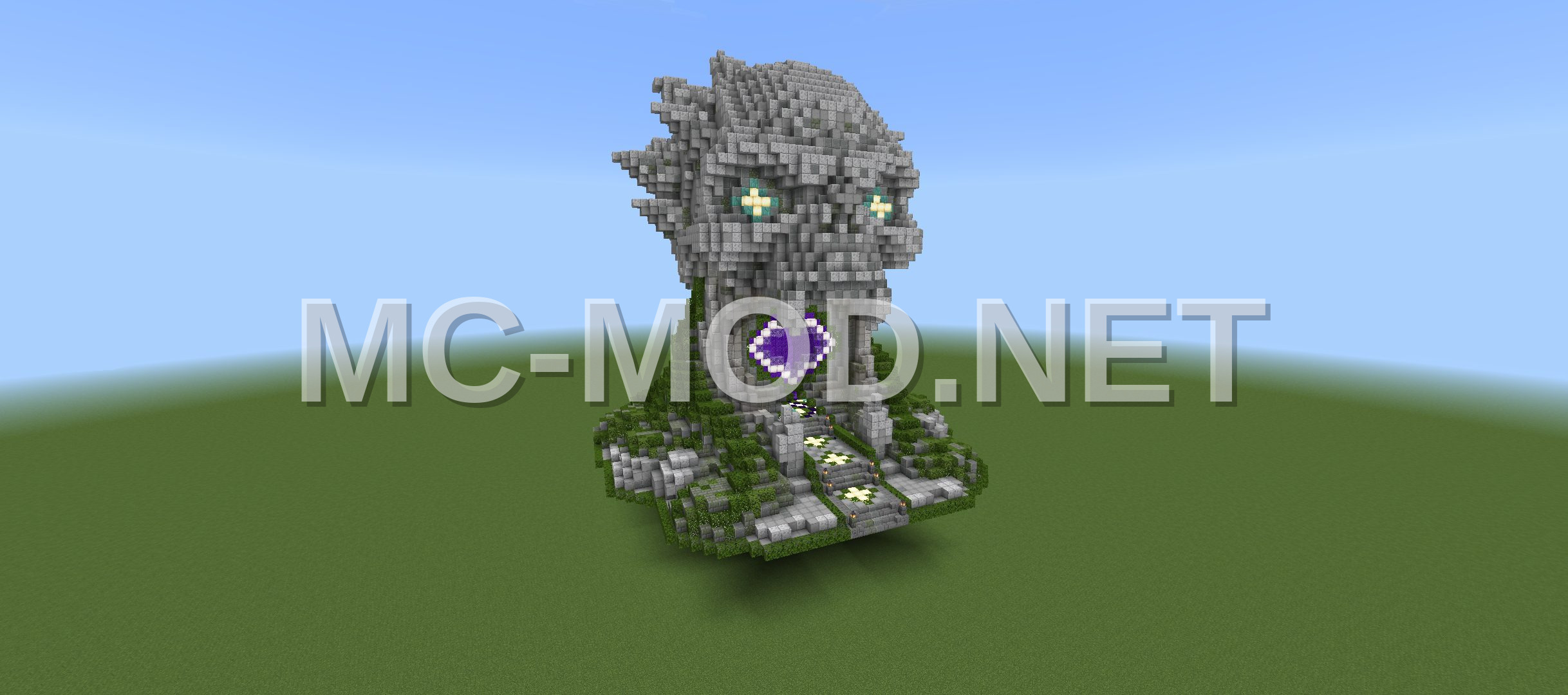 Nether Portal Decoration With Zombie