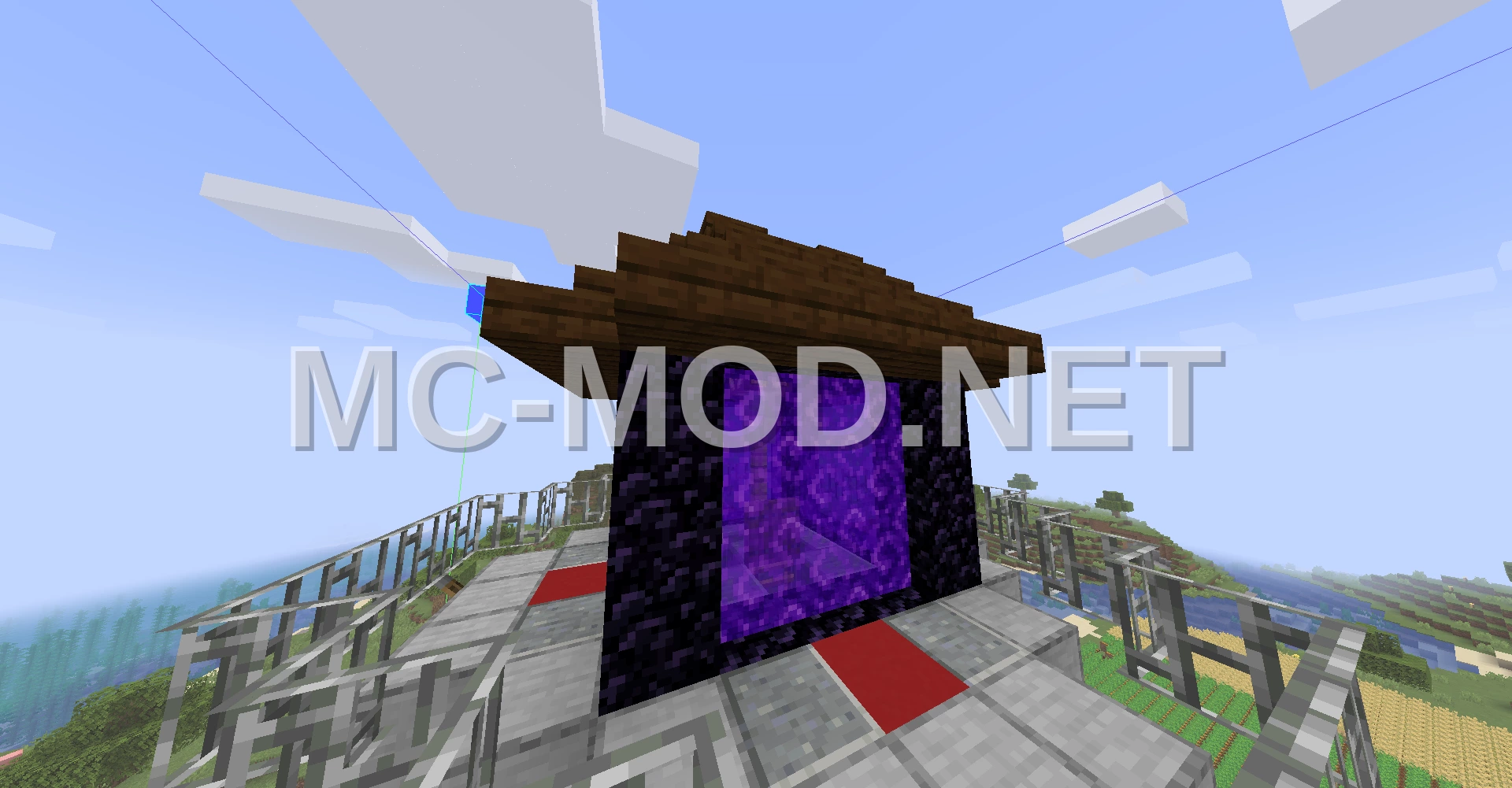 Nether Portal Lighthouse