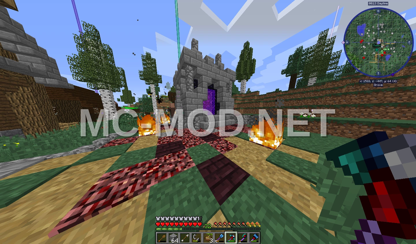 Small Nether Portal Structure