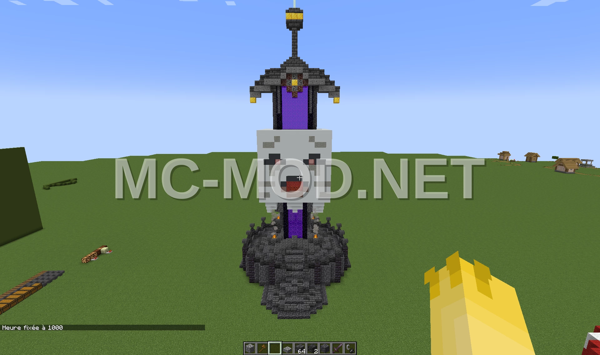 Nether Portal Sword Build