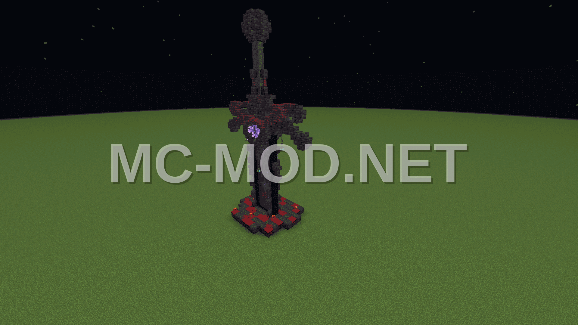 Nether Portal Sword Design