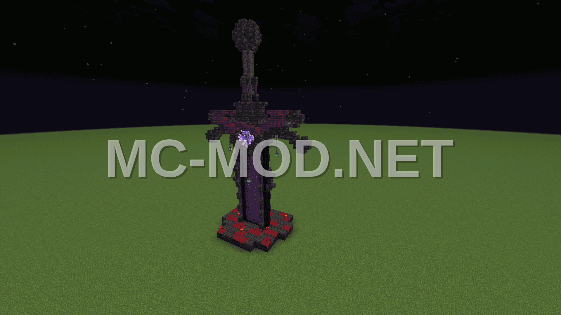 Nether Portal Sword Design